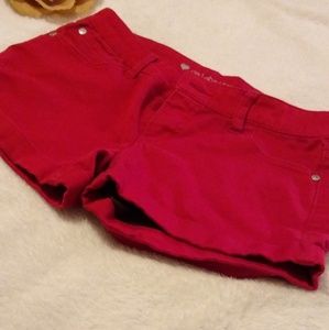 Red Hot Celebrity Pink Summer Shorts